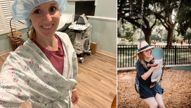 Una mujer da a luz por error y le quitan al bebé