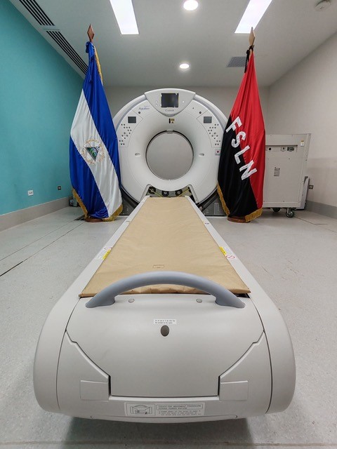 tomógrafo computarizado en el Caribe Sur