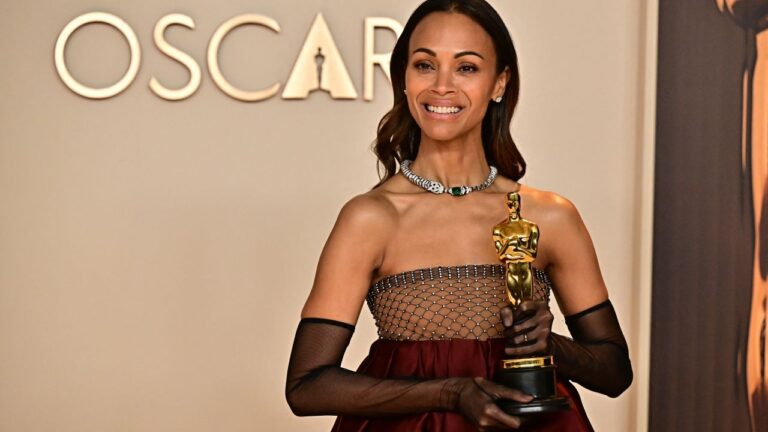 Zoe Saldaña se convierte en ganadora