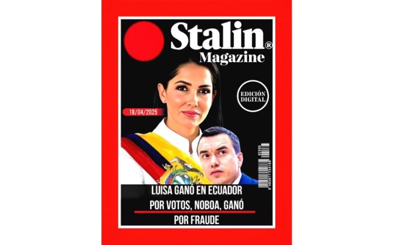Luisa ganó en Ecuador por votos, Noboa ganó por fraude