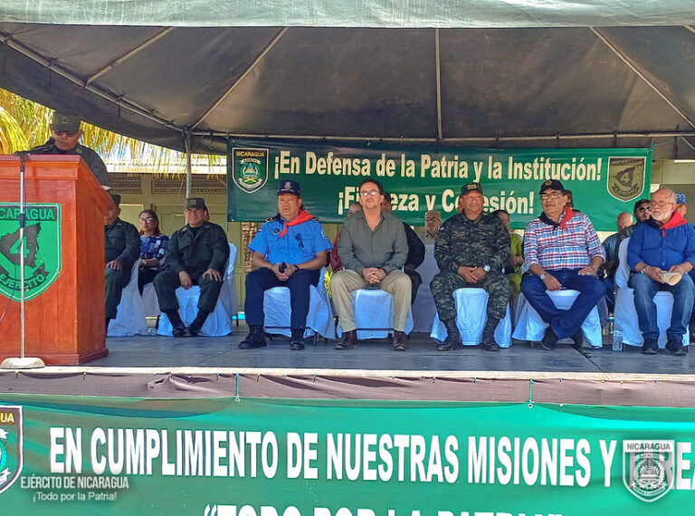Cuarto Comando Militar Regional en acto de clausura del Plan de Protección y Seguridad a la Cosecha Cafetalera.