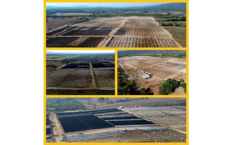 Construcción de planta solar presenta avance del 72% en Larreynaga
