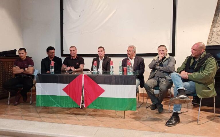 Delegación de Nicaragua en conmemoración de la liberación de Italia del nazifascismo