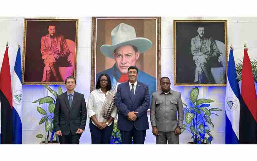 Delegación de la Embajada de la República de Ghana en reunión con el Canciller de Nicaragua 3