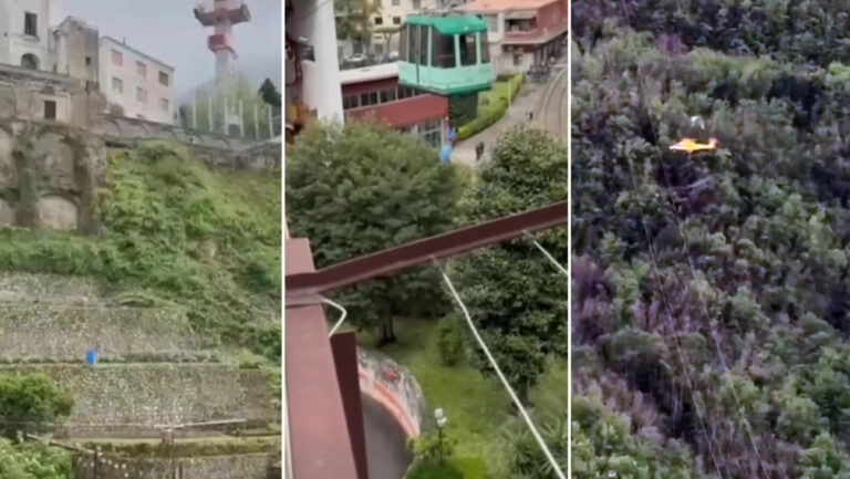 Desprendimiento de una cabina de teleférico deja cuatro muertos y un herido