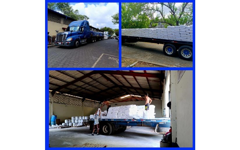 Enacal recibe 255 toneladas