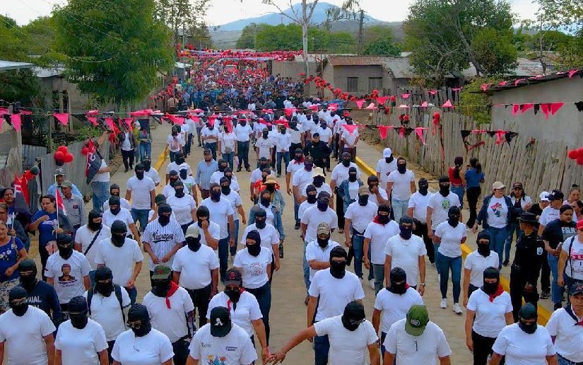 Madriz celebran la Paz con alegres caminatas