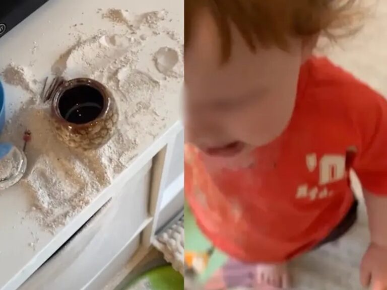 Niño de 1 año se come las cenizas de su abuelo