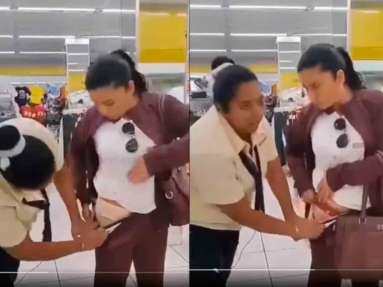 No tenía calzones y se roba varios en una tienda