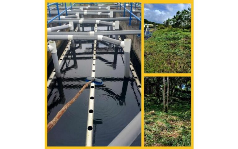 Enacal ejecuta mantenimioento integral al Sistema de Saneamiento en Santo Tomás