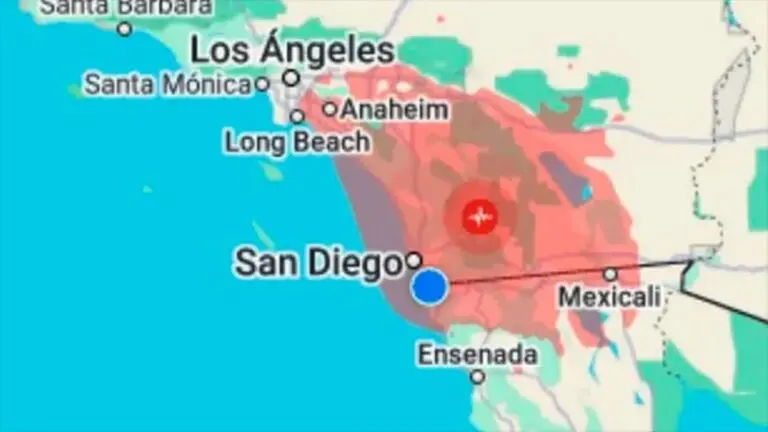 Sismo de magnitud 5.2 sacude el suroeste de EE.UU. y se siente en Baja California