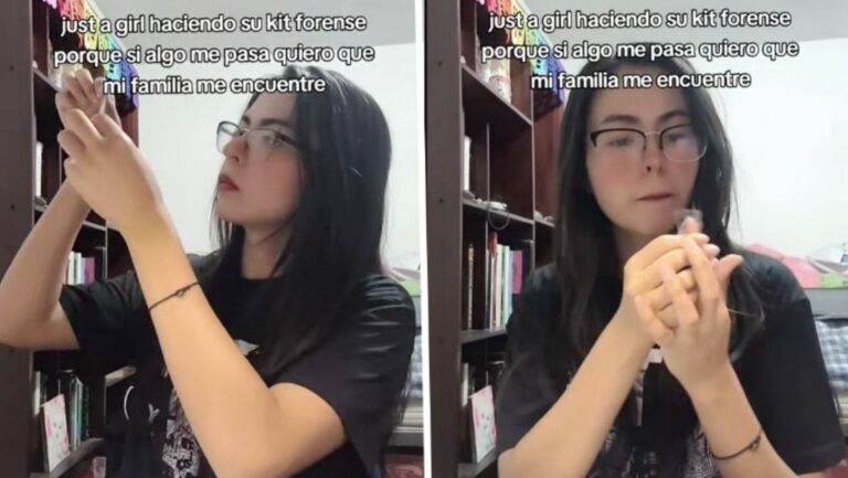 Creadora de contenido hace kit forense para que la encuentren si le pasa algo