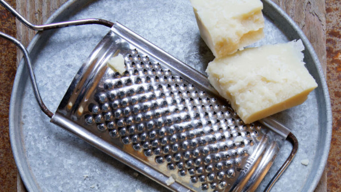 Utiliza lima para pies como rallador de queso