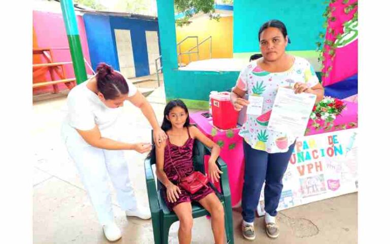 Avanza en un 62% la aplicación de la vacuna del VPH