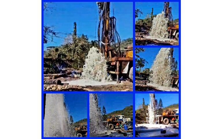 Enacal avanza construcción de un pozo de agua potable para comunidades de Jinotega