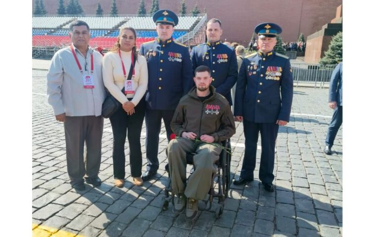 Delegación del Gobierno de Nicaragua y FSLN participa en Foro Internacional Antifascista en Rusia