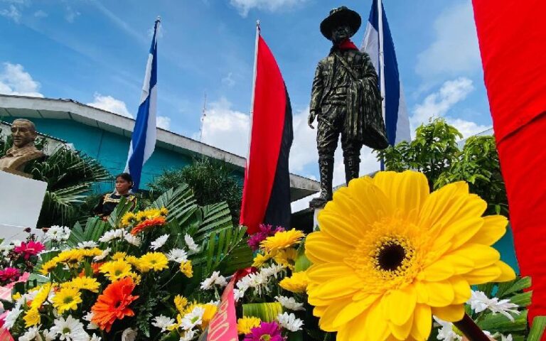 Celebramos los 130 años del Heroico General Sandino en Carazo
