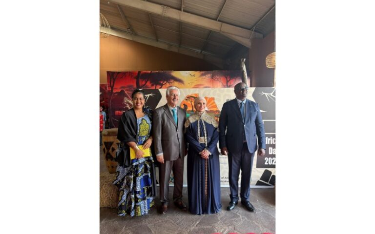 Embajada de Nicaragua participa en conmemoración del 62º Día de África en Harare, Zimbabue