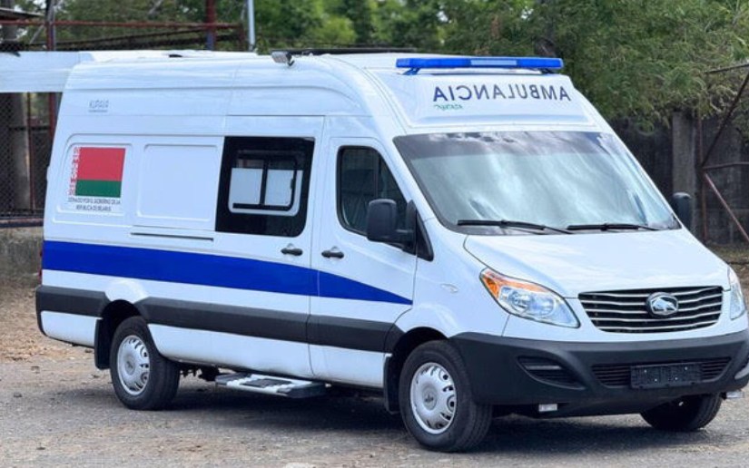 Belarús entrega ambulancia al Hospital en Ticuantepe