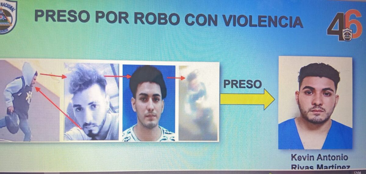 Capturan a sujeto que robó a cambista en Managua