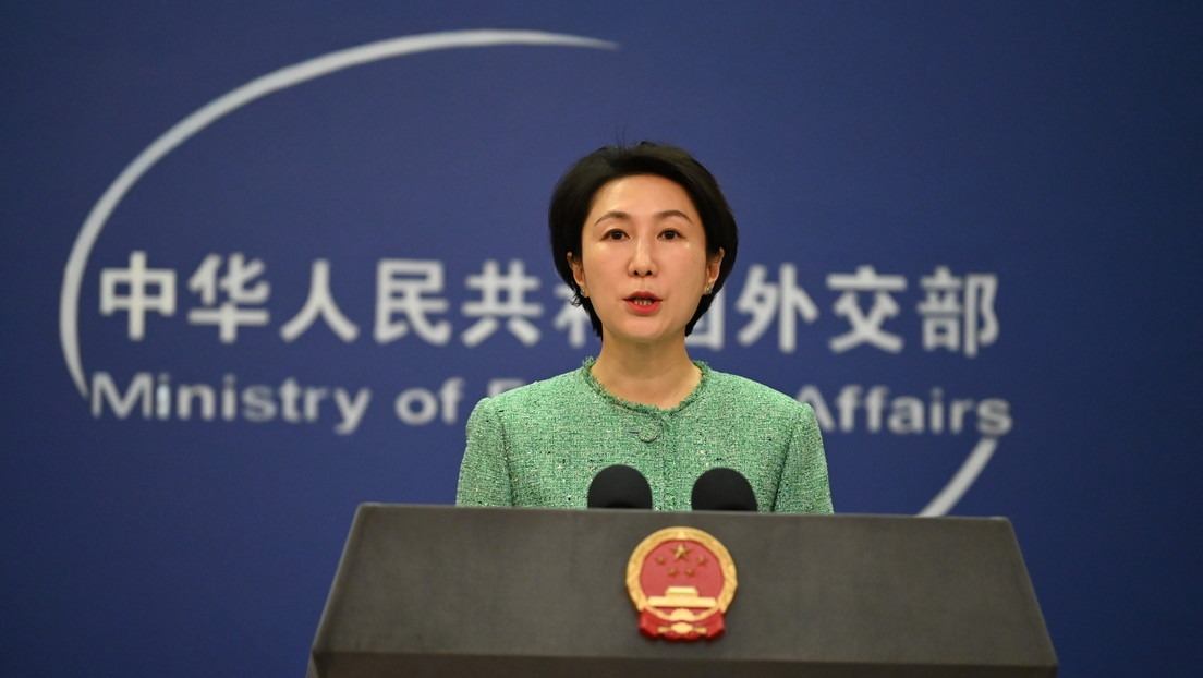 El jefe de Inteligencia de Ucrania acusó a China de suministrar armas. China negó rotundamente esa afirmación a través de Mao Ning.