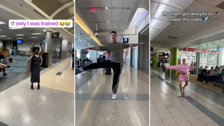 Coreógrafo pierde vuelo, pero ganar 6,7 millones de vistas en TikTok