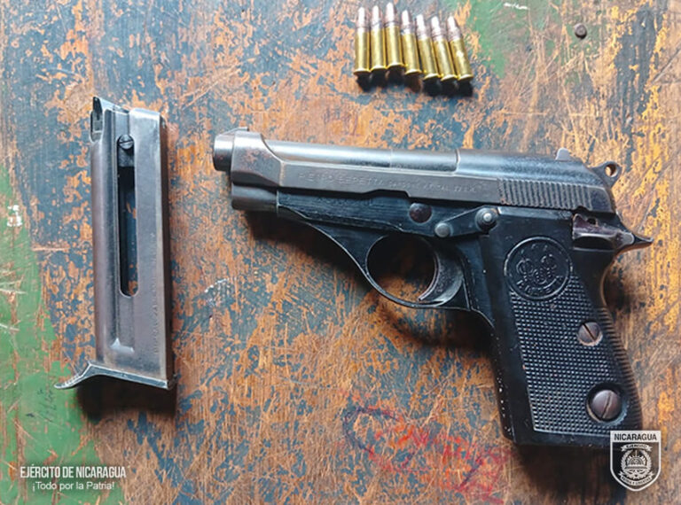 Ejército incauta municiones y arma ingresadas ilegalmente desde Costa Rica