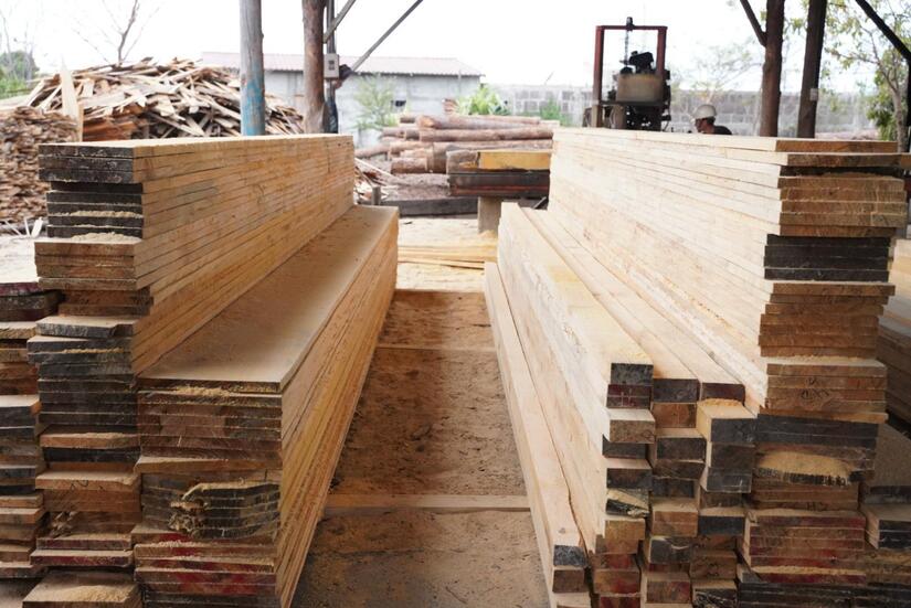 Exportación de madera