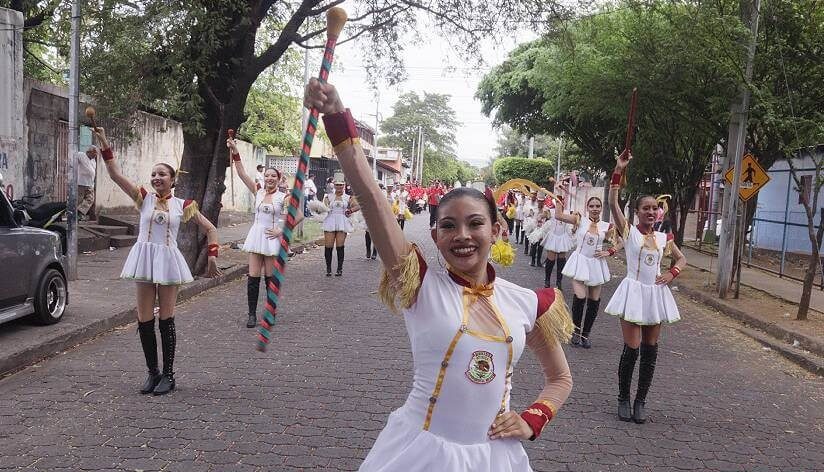 Festival de Bandas Rítmicas en homenaje al General Miguel Ángel Ortez