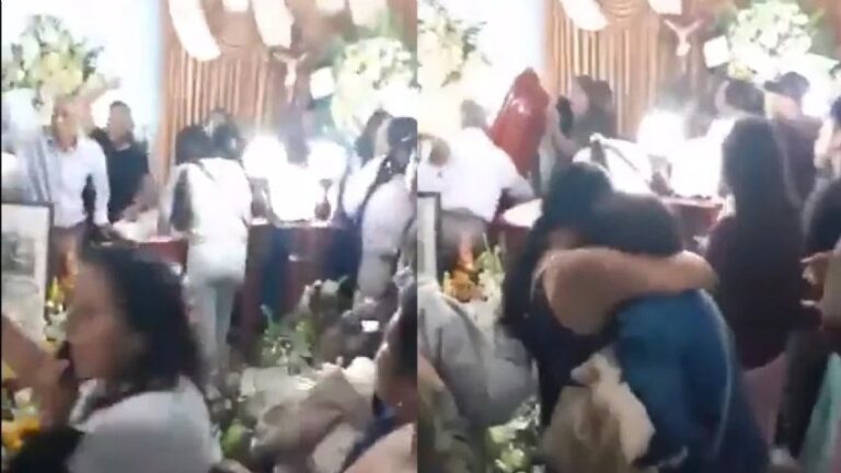 Hombre resucita cuando era velado