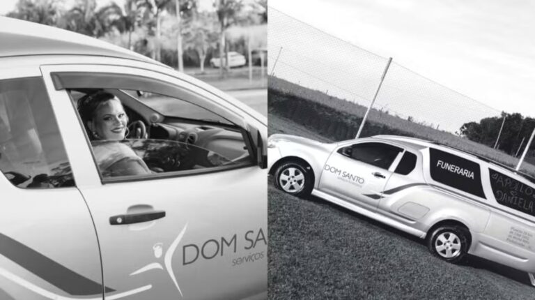 Llega a su boda en un coche fúnebre