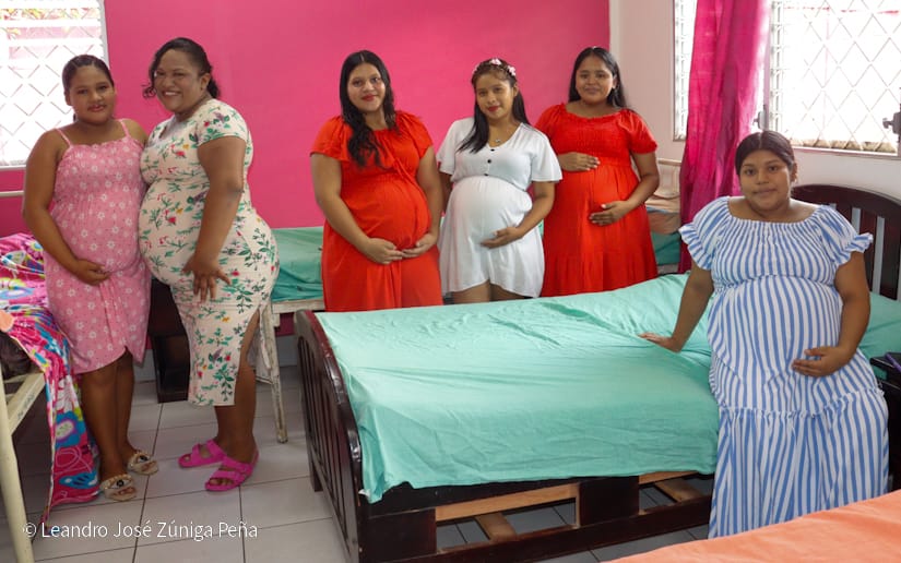 Madres embarazadas son homenajeadas en Casa Materna de Masaya- 1