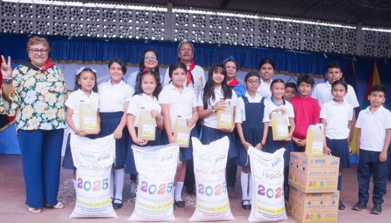 Más de 26 mil estudiantes beneficiados con la Merienda Escolar en Carazo
