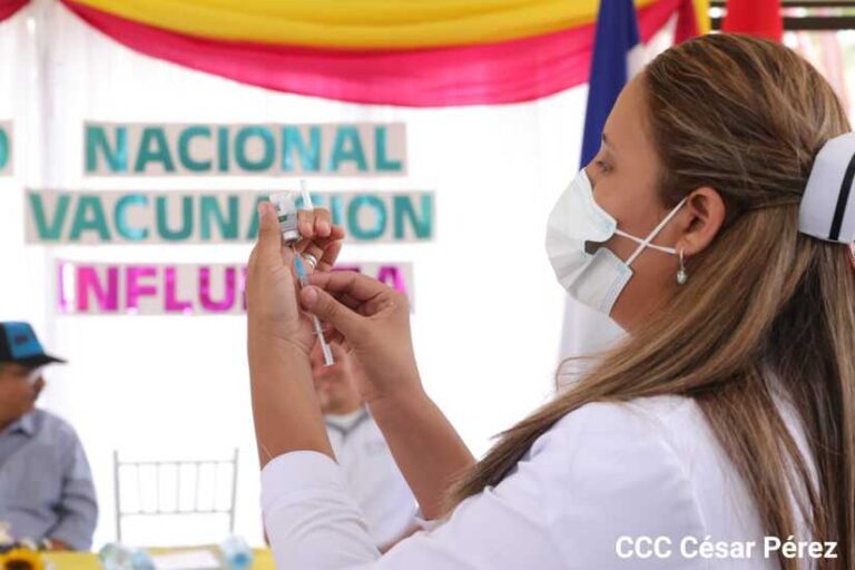 Más de un millón de dosis serán aplicadas en Campaña Nacional contra la Influenza en Nicaragua