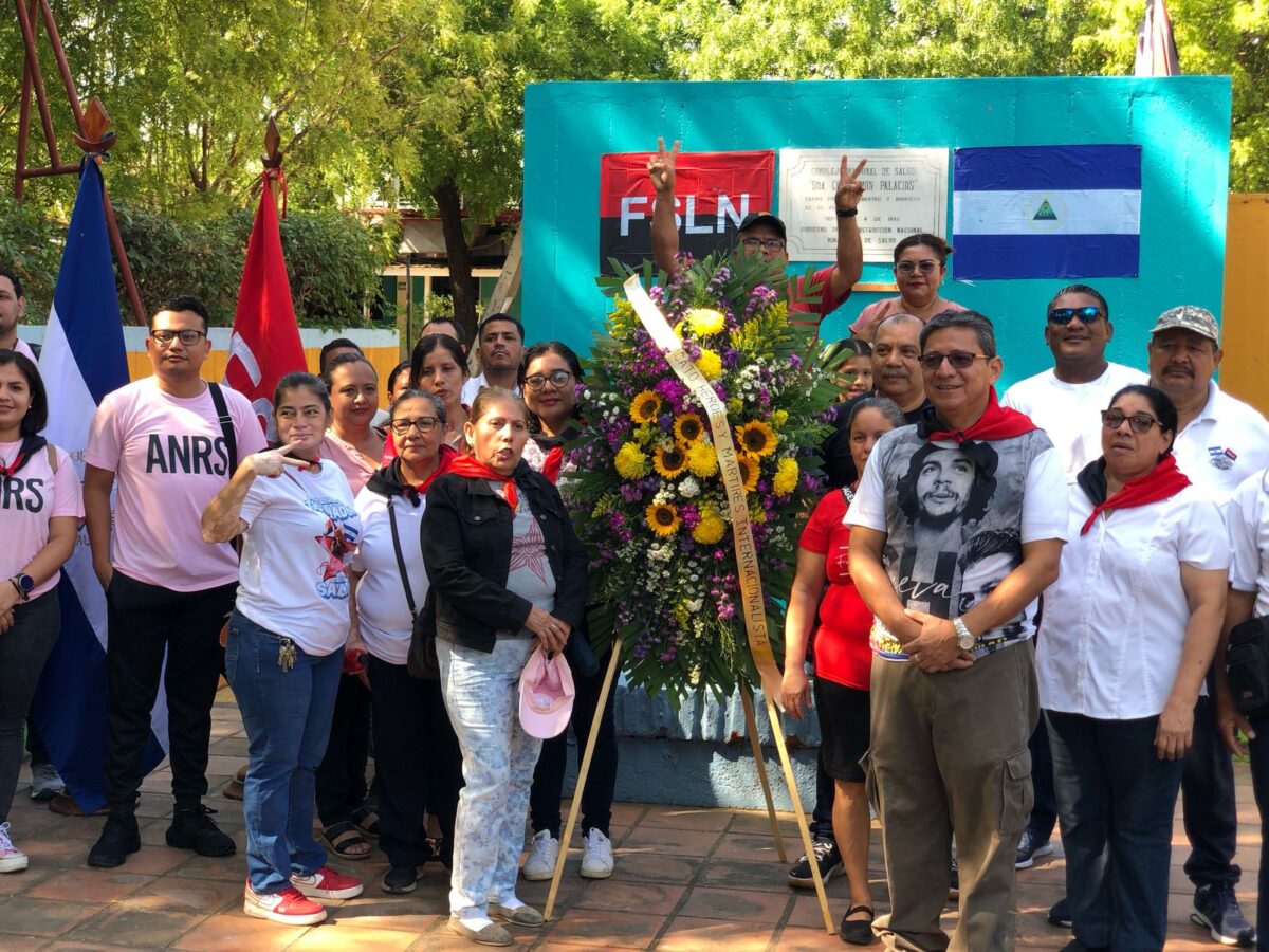 Trabajadores de la salud rinden homenaje a Concepción Palacios