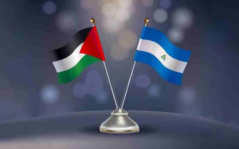 NICARAGUA EXIGE RESPETO A PALESTINA