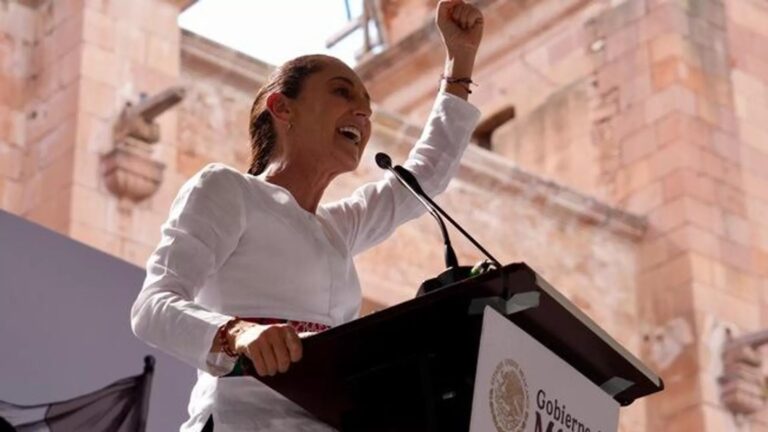 MORENA respalda posición de Sheinbaum ante intromisión de EEUU