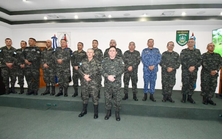 Reuniones de trabajo entre los Jefes Militares del Ejército de Nicaragua y las Fuerzas Armadas de Honduras