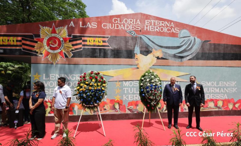 Se conmemora 80 aniversario de la Victoria contra el Fascismo