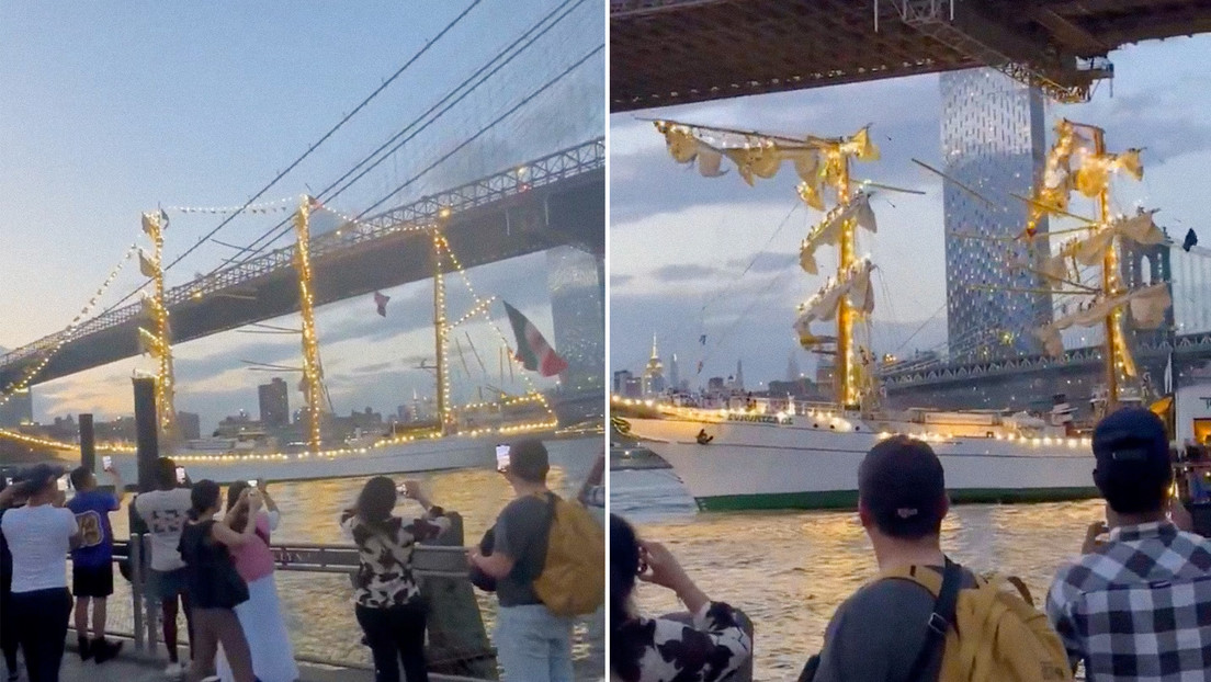 Sobrevivientes del choque de buque en el puente de Brooklyn vuelven a México