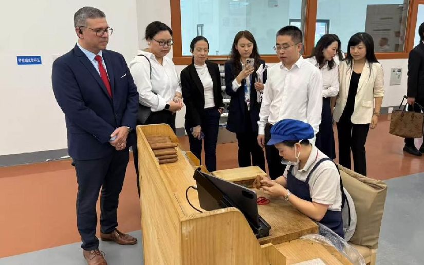 Delegación nicaragüense intercambia experiencias sobre producción de tabaco en la República Popular China