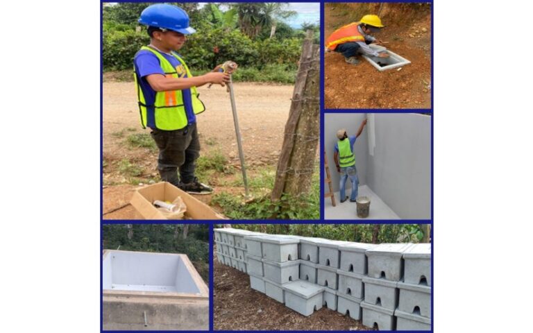 84% de avance en proyecto de agua potable para familias de Naranjo Norte, Telpaneca