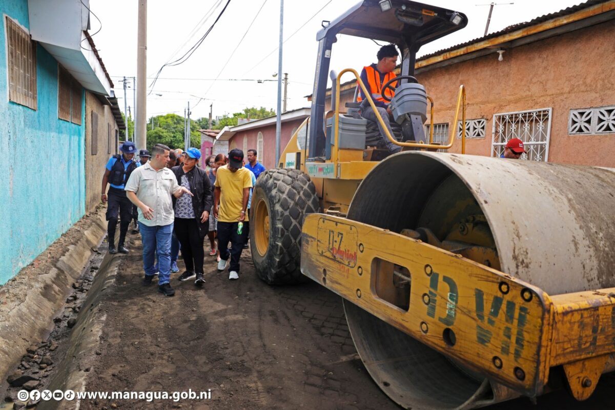 Ampliación de la red vial en la colonia Américas I avanza con éxito
