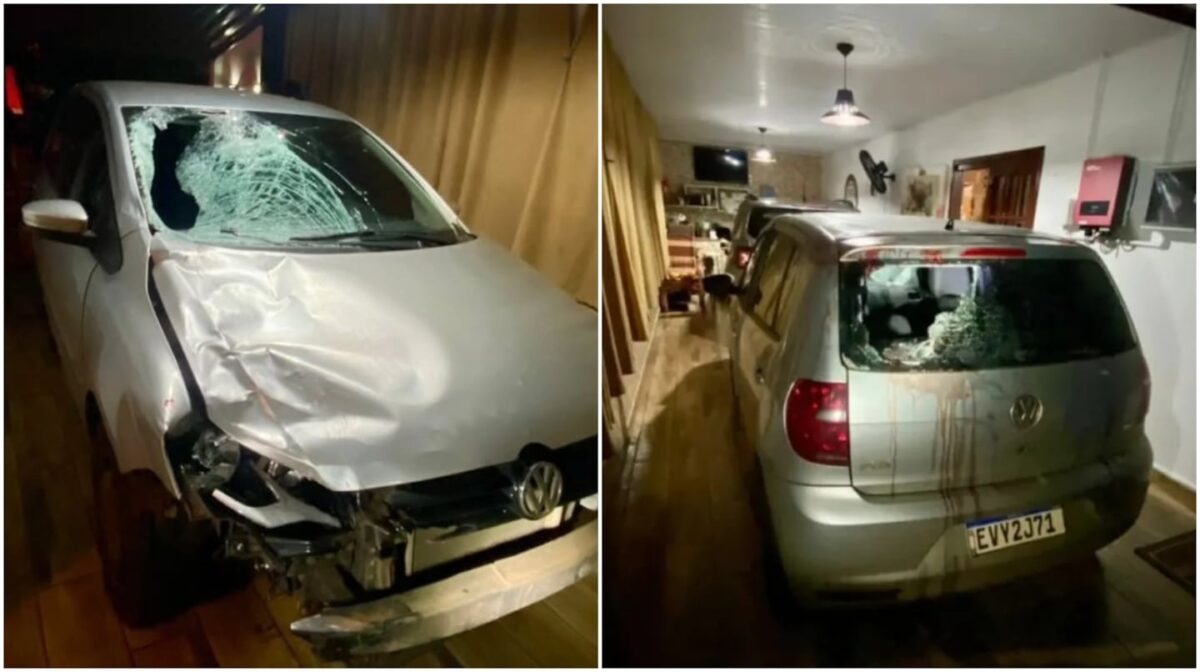 Condujo más de tres kilómetros con un cuerpo en el techo de su auto