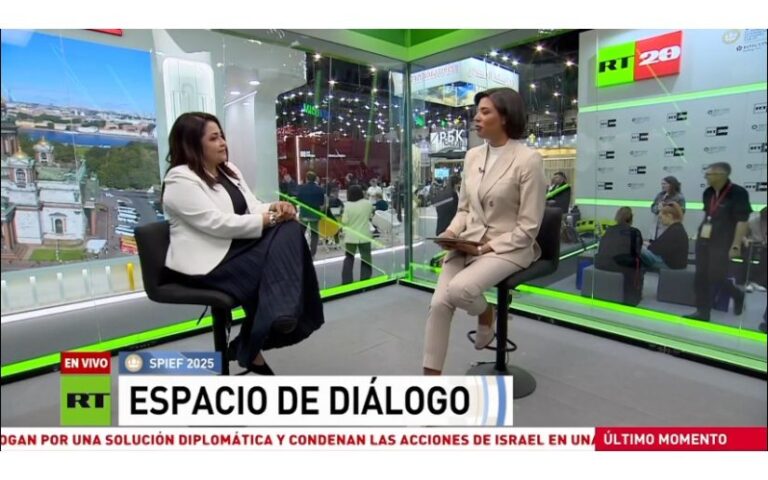 Diputada Arling Alonso destaca importantes reuniones y acuerdos en el Foro Económico Internacional de San Petersburgo