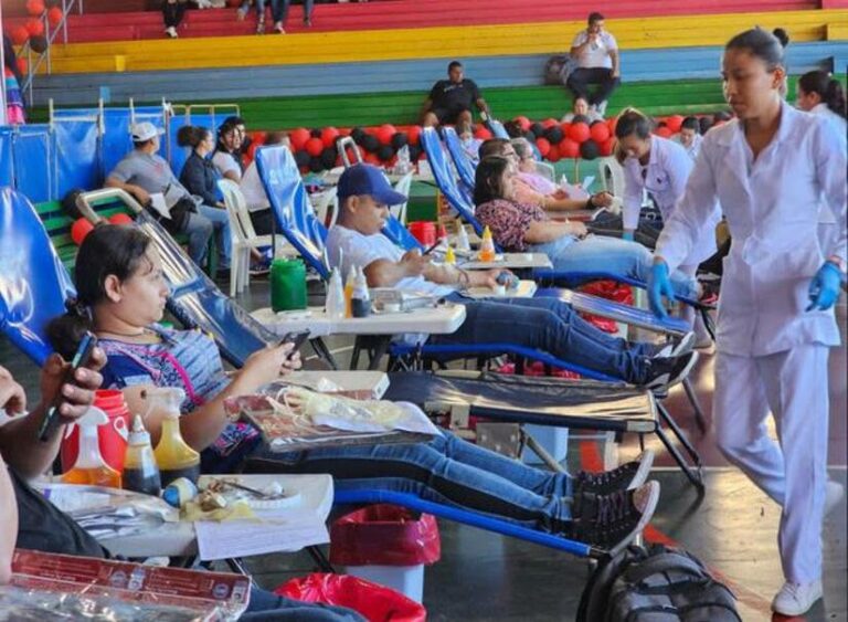 Nicaragua, ejemplo mundial en donación voluntaria de sangre