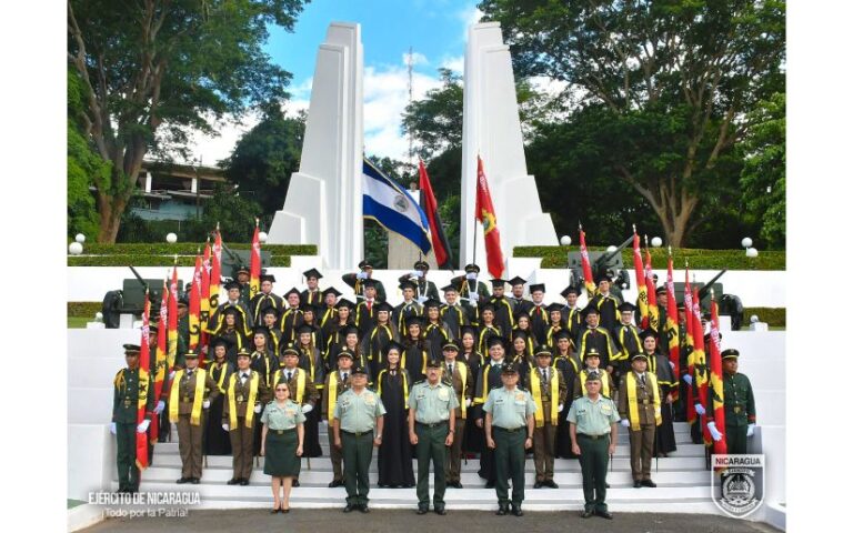Ejército de Nicaragua celebra XV Graduación de Médicos Generales de la Escuela de Medicina
