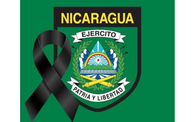  Ejército de Nicaragua lamenta perdidas de hermanos de armas en accidente de tránsito en Boaco