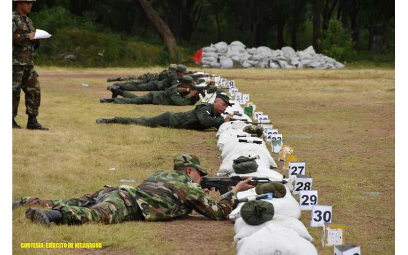 Ejercito realizará ejercicio de tiro con armas de infantería