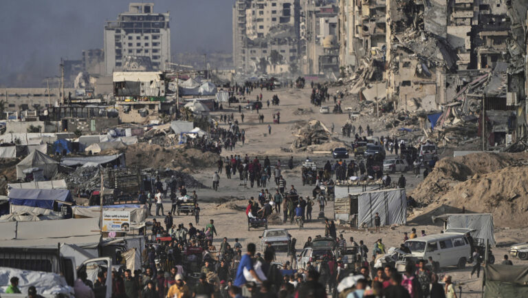 Fuerzas israelíes deja 36 muertos en la Franja de Gaza